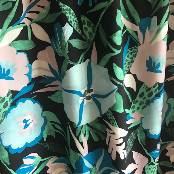 Ann Taylor Loft Tropical Midi Skirt - Picture 4 of 7